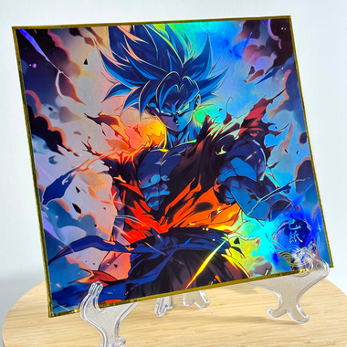 Shikishi holographique - Dragon Ball Z - Goku