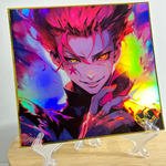 Shikishi holographique - Hunter X Hunter - Hisoka VERSION MISPRINT