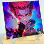 Shikishi holographique - Hunter X Hunter - Hisoka VERSION MISPRINT