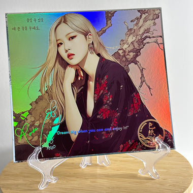 Shikishi Holographique - Rosé Blackpink