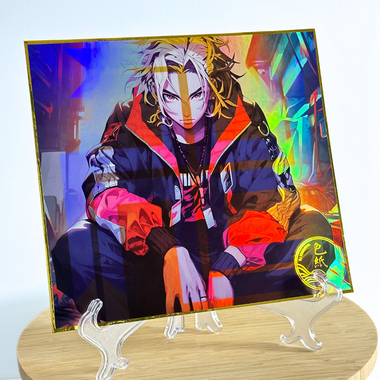 Shikishi holographique de Mikey - Tokyo Revengers